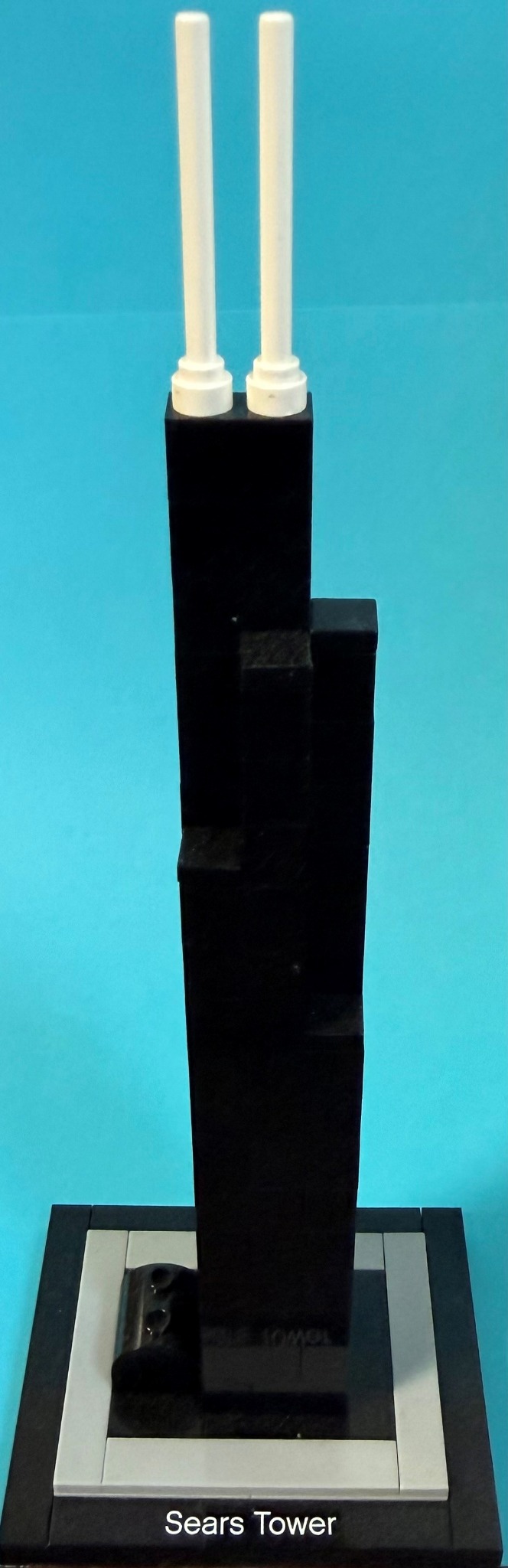 LEGO model of Chicago's Sears Tower